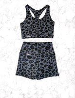 Leopard Short Set